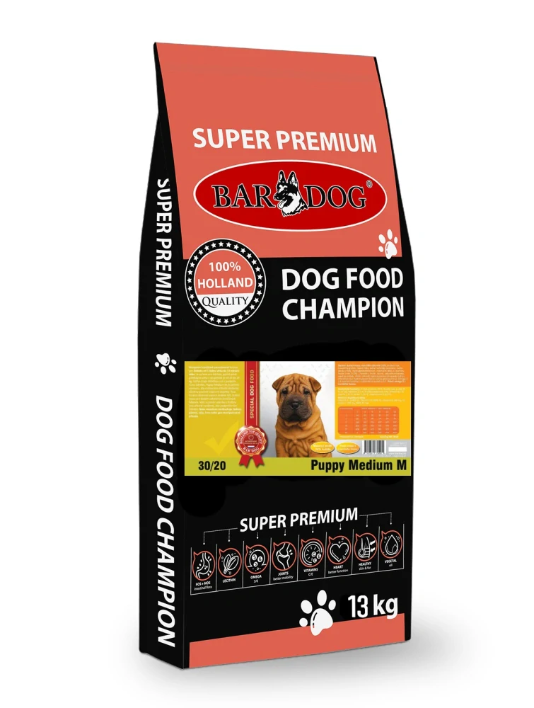 BARDOG PUPPY Medium M 30/20 9+1kg