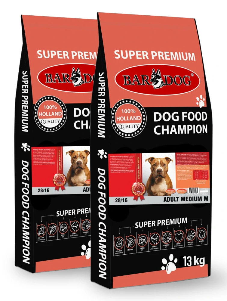BARDOG ADULT Medium M 2 x 13 kg