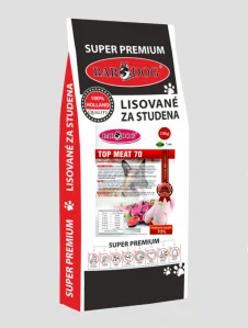 BARDOG Lisované krmivo Bardog Top Meat 70  15 kg