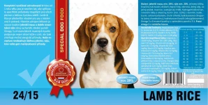 BARDOG LAMB & RICE 24/15 jehněčí maso s rýží 4 kg