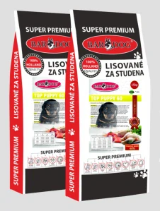 BARDOG Lisované TOP PUPPY 60 2 x 15 kg