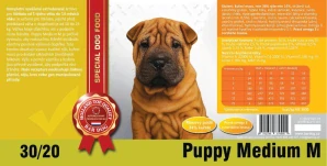BARDOG PUPPY Medium M 30/20 kuřecí maso pro střední plemena 4 kg