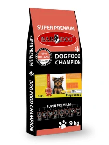 BARDOG PUPPY Mini S 31/21 kuřecí maso pro malá plemena 9+1 kg