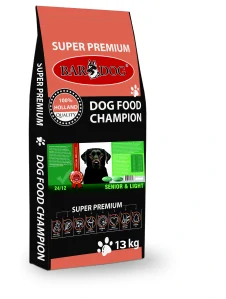BARDOG SENIOR & LIGHT 24/12 jehněčí maso s rýží 13 kg